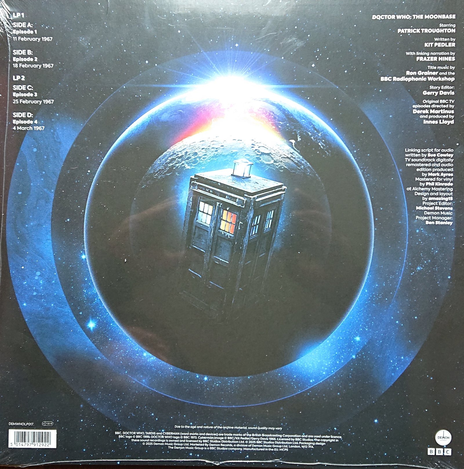 Back cover of DEMWHOLP017